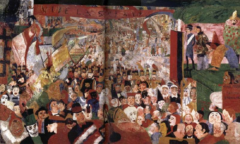 The Entry of Christ into Brussels, James Ensor